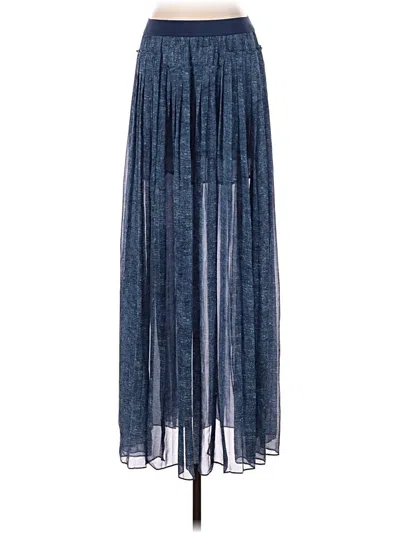 Pre-owned Bcbgmaxazria Casual Skirt In Blue