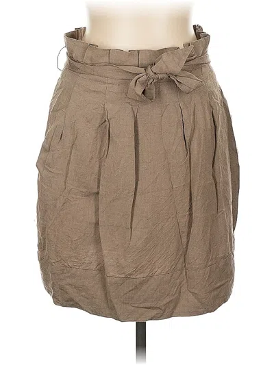 Pre-owned Bcbgmaxazria Casual Skirt In Brown