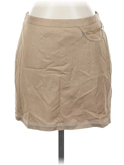 Pre-owned Bcbgmaxazria Casual Skirt In Brown