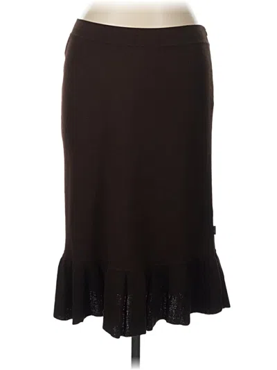 Pre-owned Bcbgmaxazria Casual Skirt In Brown