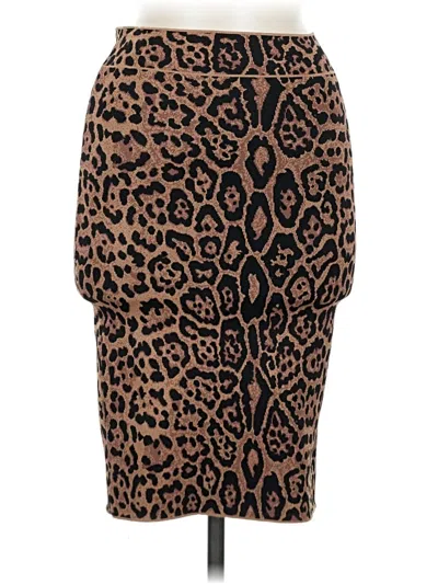 Bcbgmaxazria Casual Skirt In Brown