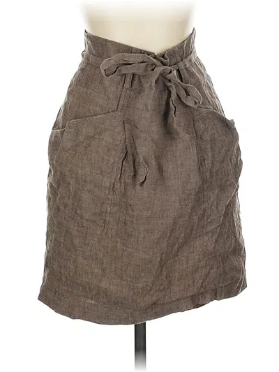 Pre-owned Bcbgmaxazria Casual Skirt In Brown