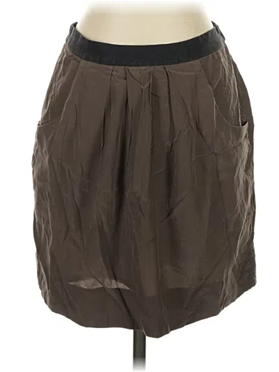 Pre-owned Bcbgmaxazria Casual Skirt In Brown