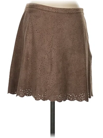 Pre-owned Bcbgmaxazria Casual Skirt In Brown