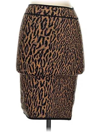 Pre-owned Bcbgmaxazria Casual Skirt In Brown