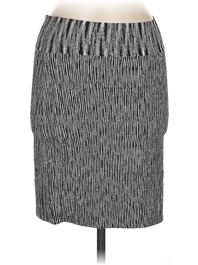 Pre-owned Bcbgmaxazria Casual Skirt In Gray