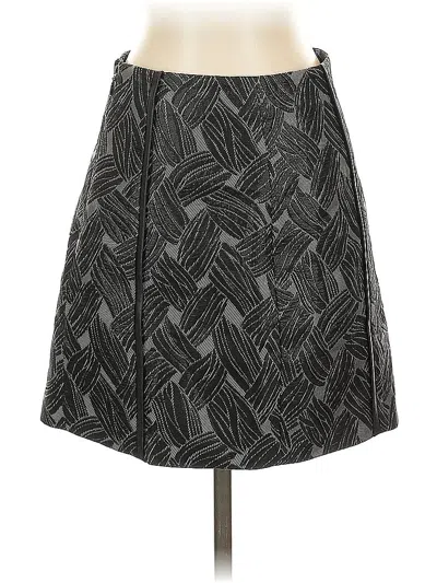 Pre-owned Bcbgmaxazria Casual Skirt In Gray