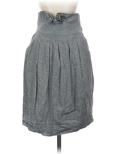 Pre-owned Bcbgmaxazria Casual Skirt In Gray