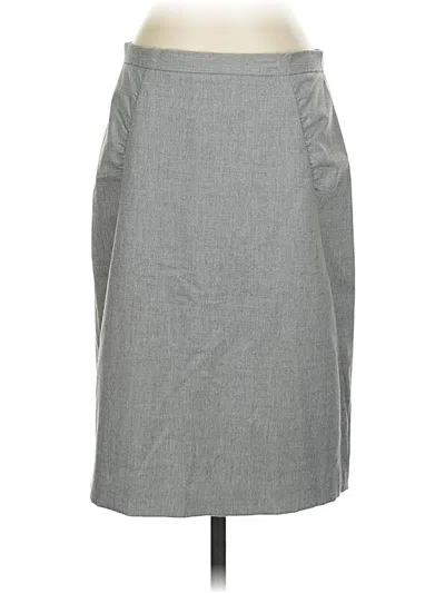 Pre-owned Bcbgmaxazria Casual Skirt In Gray