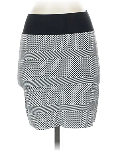 Pre-owned Bcbgmaxazria Casual Skirt In Gray