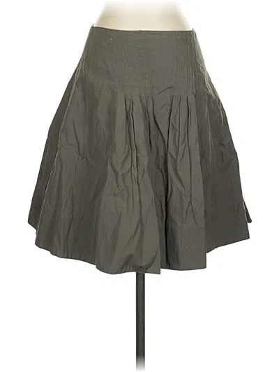 Pre-owned Bcbgmaxazria Casual Skirt In Gray
