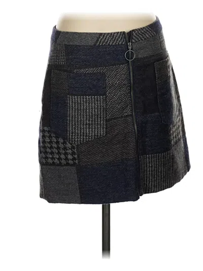 Pre-owned Bcbgmaxazria Casual Skirt In Gray