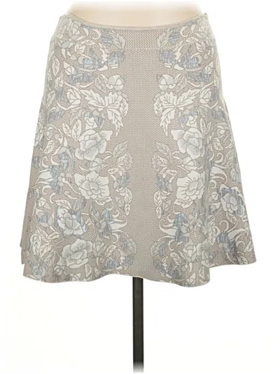 Pre-owned Bcbgmaxazria Casual Skirt In Gray