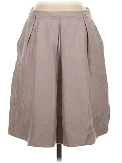 Pre-owned Bcbgmaxazria Casual Skirt In Gray