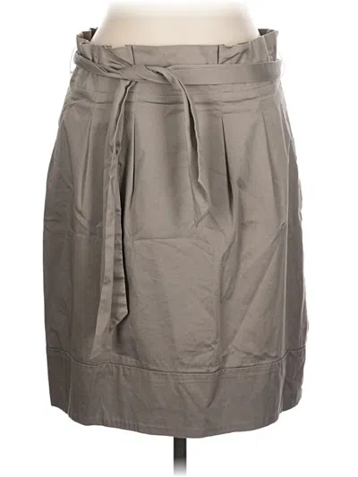 Pre-owned Bcbgmaxazria Casual Skirt In Gray