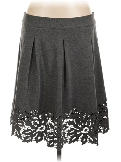 Pre-owned Bcbgmaxazria Casual Skirt In Gray