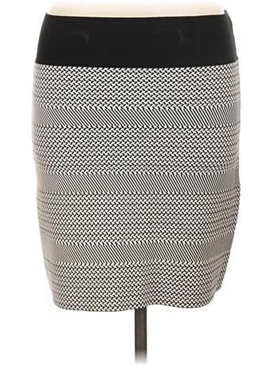 Pre-owned Bcbgmaxazria Casual Skirt In Gray
