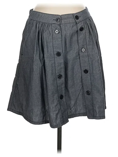 Pre-owned Bcbgmaxazria Casual Skirt In Gray