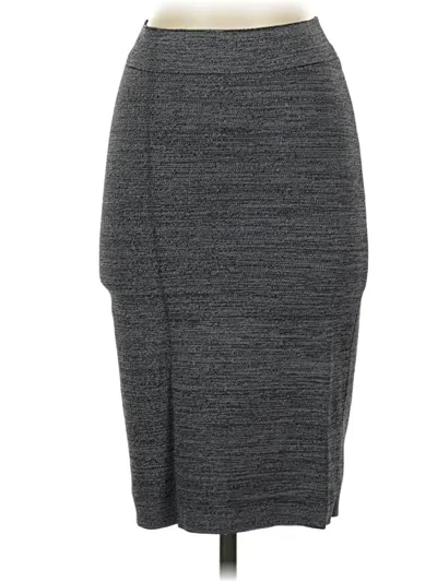 Pre-owned Bcbgmaxazria Casual Skirt In Gray