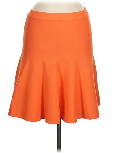 Pre-owned Bcbgmaxazria Casual Skirt In Orange