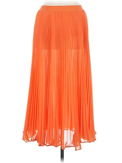 Pre-owned Bcbgmaxazria Casual Skirt In Orange