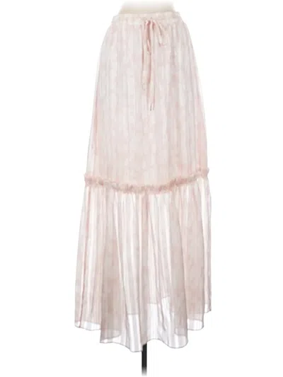 Pre-owned Bcbgmaxazria Casual Skirt In Pink