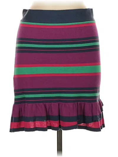 Pre-owned Bcbgmaxazria Casual Skirt In Purple