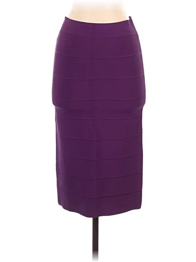 Pre-owned Bcbgmaxazria Casual Skirt In Purple