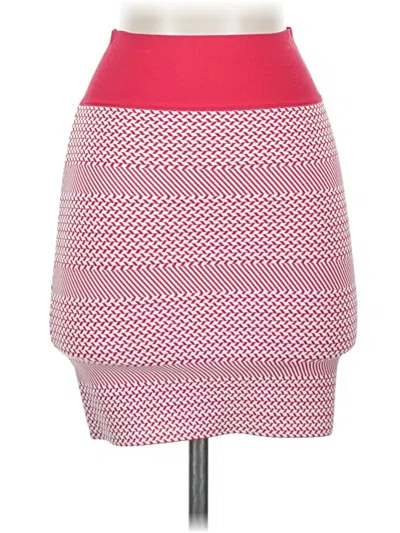 Pre-owned Bcbgmaxazria Casual Skirt In Red