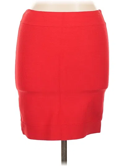 Pre-owned Bcbgmaxazria Casual Skirt In Red