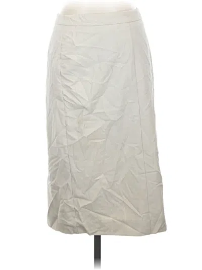 Pre-owned Bcbgmaxazria Casual Skirt In Silver