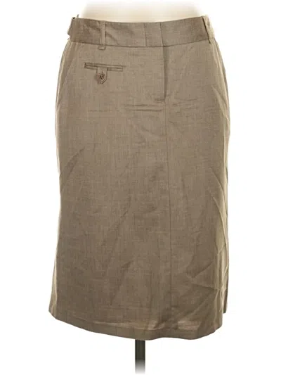 Pre-owned Bcbgmaxazria Casual Skirt In Tan
