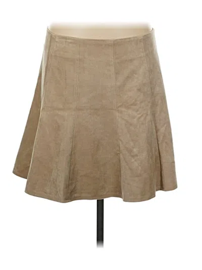 Pre-owned Bcbgmaxazria Casual Skirt In Tan