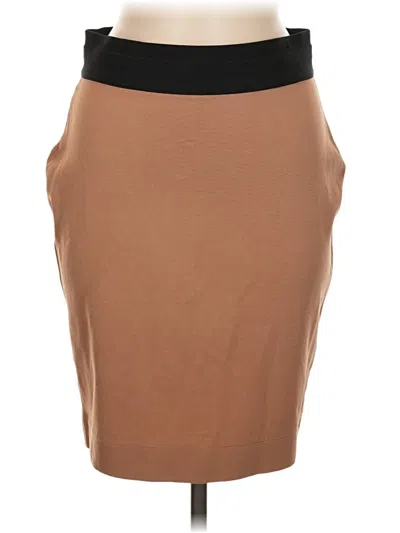 Pre-owned Bcbgmaxazria Casual Skirt In Tan