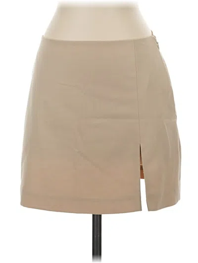 Pre-owned Bcbgmaxazria Casual Skirt In Tan