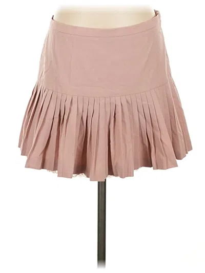 Pre-owned Bcbgmaxazria Casual Skirt In Tan