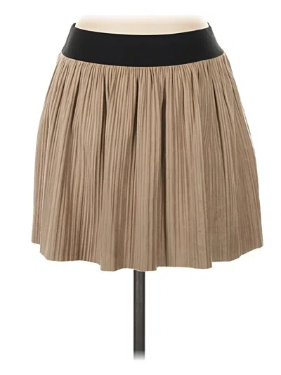 Pre-owned Bcbgmaxazria Casual Skirt In Tan
