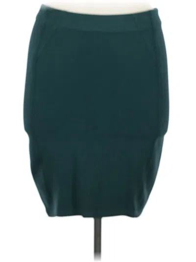 Pre-owned Bcbgmaxazria Casual Skirt In Teal