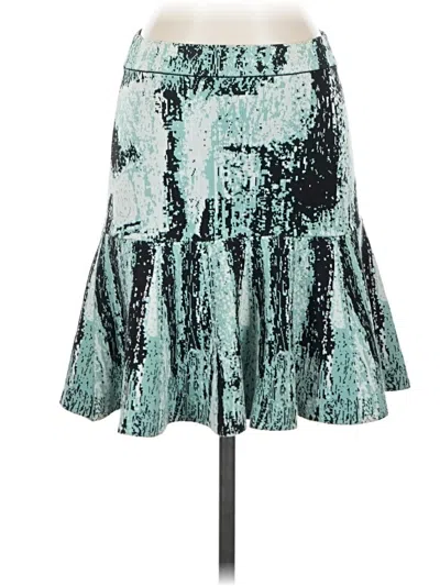 Pre-owned Bcbgmaxazria Casual Skirt In Teal