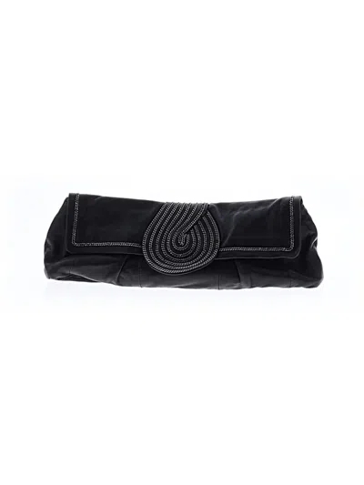Pre-owned Bcbgmaxazria Clutch In Black
