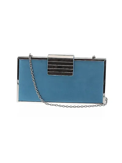 Pre-owned Bcbgmaxazria Clutch In Blue