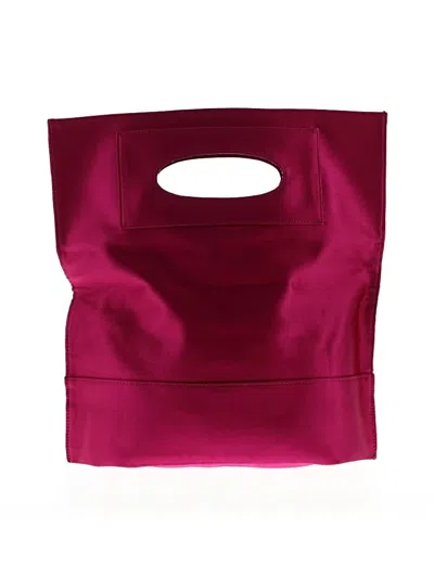 Pre-owned Bcbgmaxazria Clutch In Burgundy