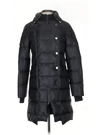 Pre-owned Bcbgmaxazria Coat In Black