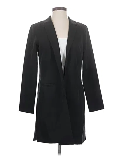 Pre-owned Bcbgmaxazria Coat In Black