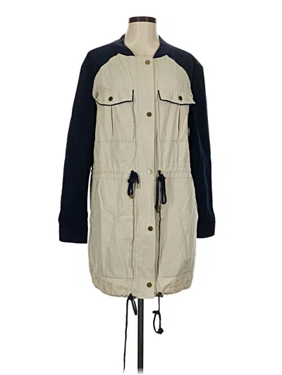 Pre-owned Bcbgmaxazria Coat In Blue