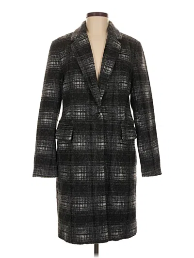 Pre-owned Bcbgmaxazria Coat In Gray