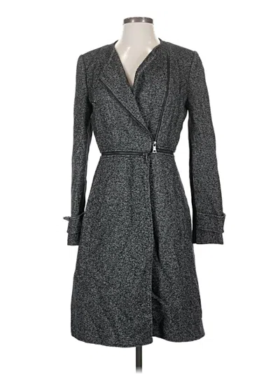 Pre-owned Bcbgmaxazria Coat In Gray