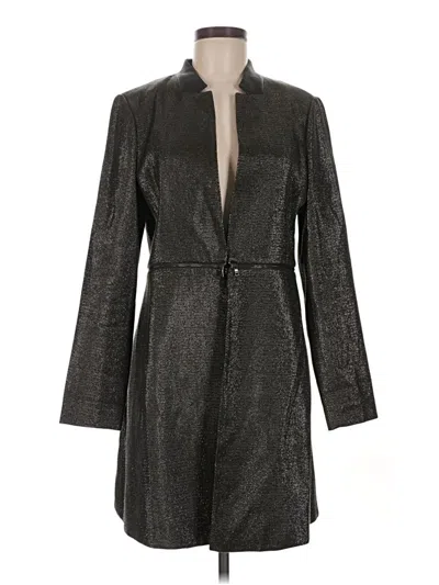 Pre-owned Bcbgmaxazria Coat In Gray