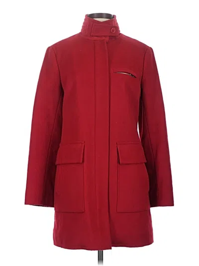 Pre-owned Bcbgmaxazria Coat In Red