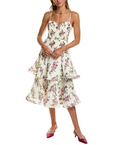 Bcbgmaxazria Cocktail Dress In White